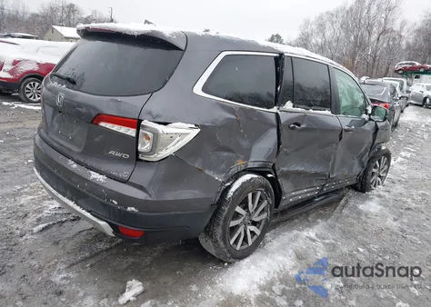 2019 Honda Pilot Ex из США, поврежденный, VIN 5FNYF6H31KB070078
